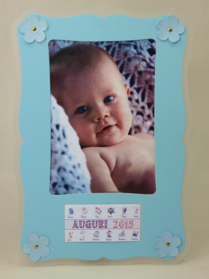 Calendario baby azzurro